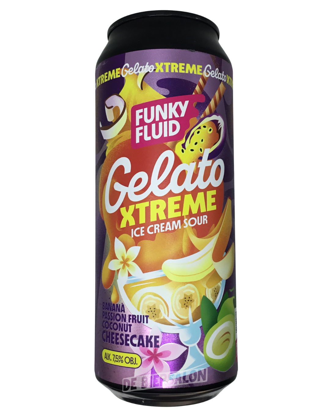 Gelato XTREME: Banana Passionfruit Coconut Cheesecake