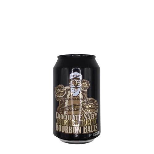 Chocolate Salty Bourbon Balls BARREL AGED 4-YEARS OnlyCans