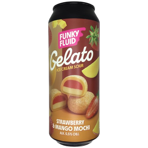 Gelato: Strawberry & Mango Mochi