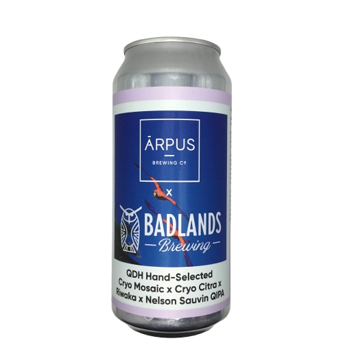 QDH Hand-Selected Cryo Mosaic X Cryo Citra X Riwaka X Nelson Sauvin QIPA (Badlands collab)