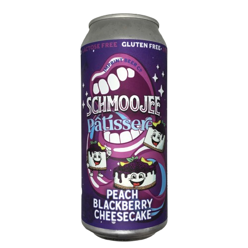 Schmoojee Pâtisseree Peach Blackberry Cheesecake